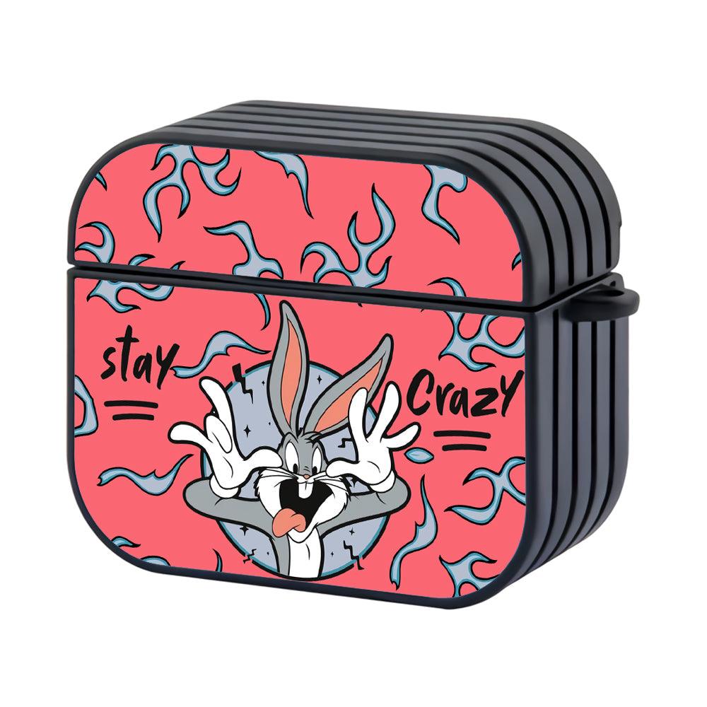 Bugs Bunny Still Crazy Apple Airpods 4 Case Black