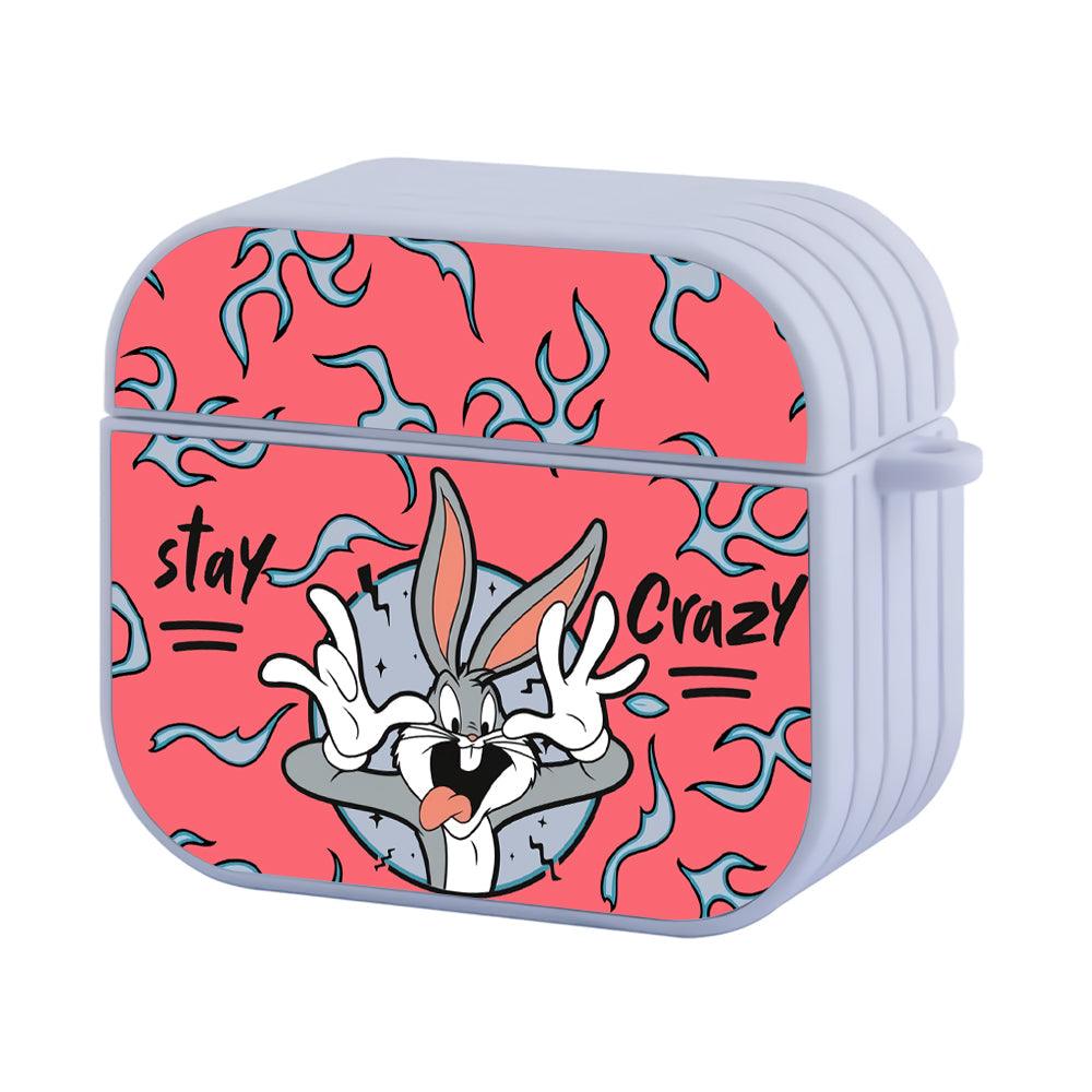 Bugs Bunny Still Crazy Apple Airpods 4 Case White
