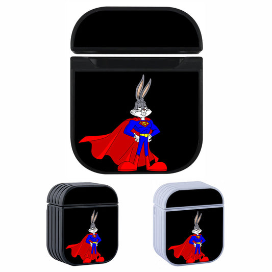 Bugs Bunny Superman Mode Apple Airpods Case