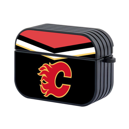 Calgary Flames Pattern of Costume Apple AirPods Pro 2 Case