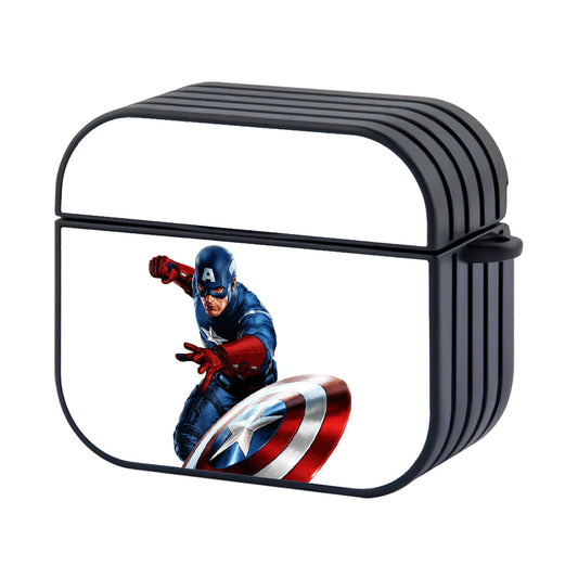 Captain America In Action Apple Airpods 4 Case