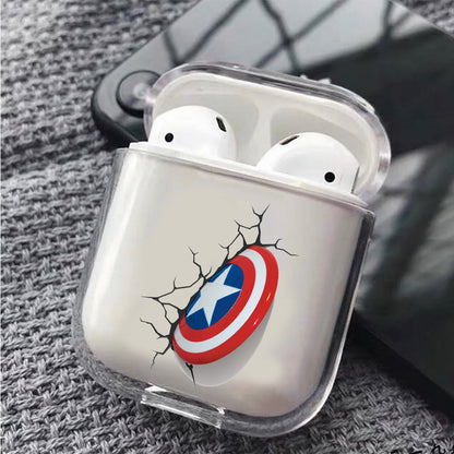 Captain America's Shield 3D Apple Airpods Case