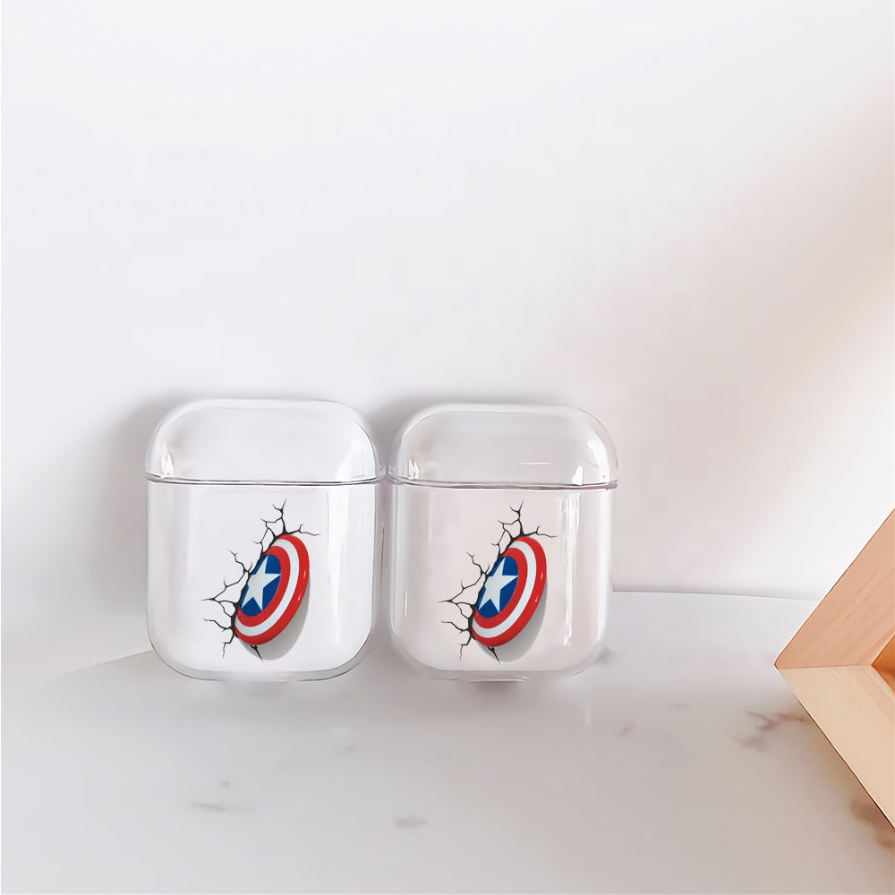 Captain America's Shield 3D Apple Airpods Case