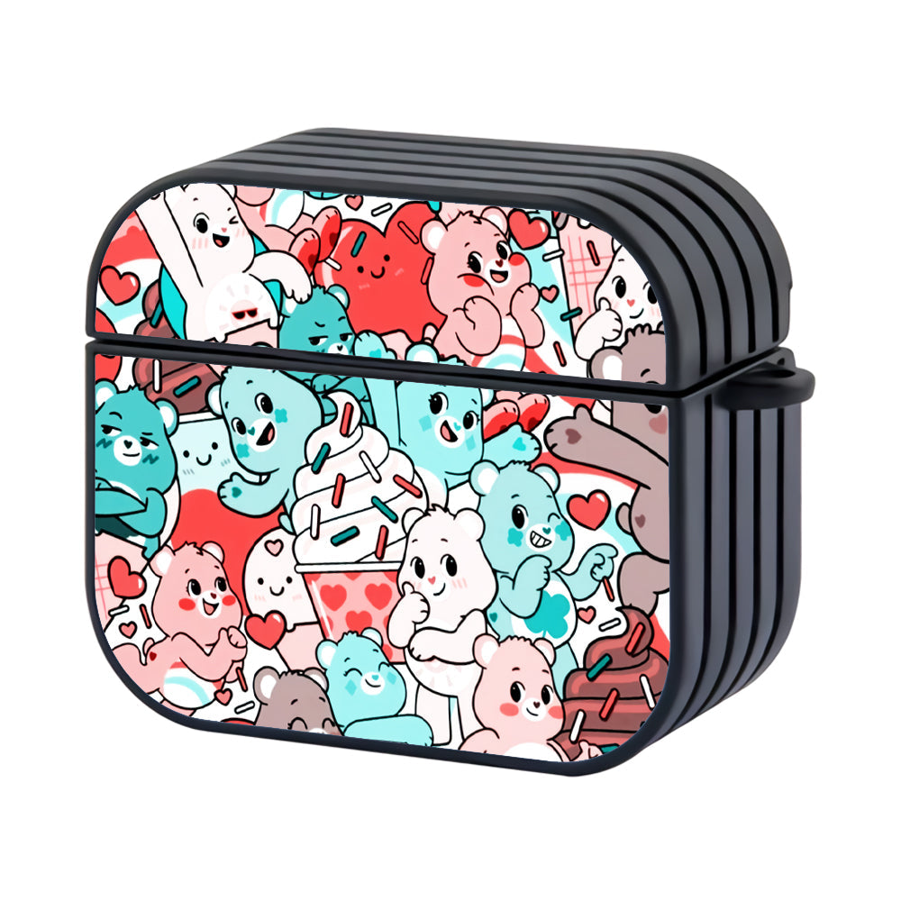 Care Bears Ice Cream Doodle Apple Airpods 4 Case