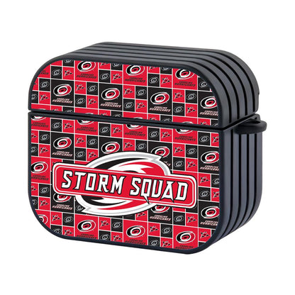 Carolina Hurricanes NHL The Storm Squad Apple Airpods 4 Case Black