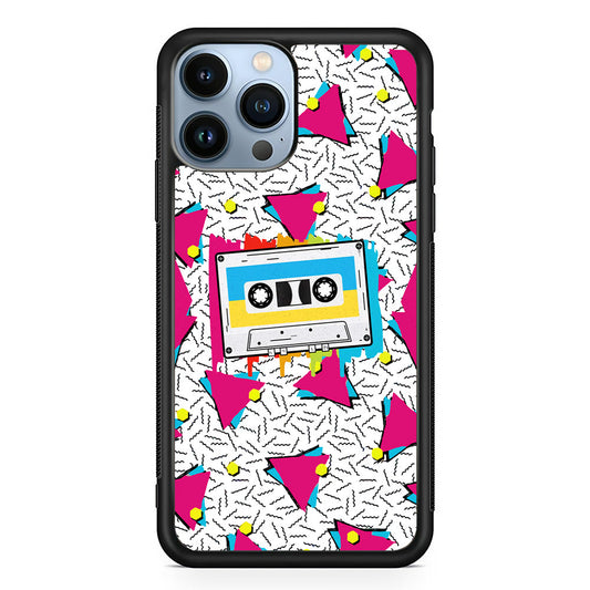 Cassette Pink Voice iPhone 15 Pro Case - Carneyforia