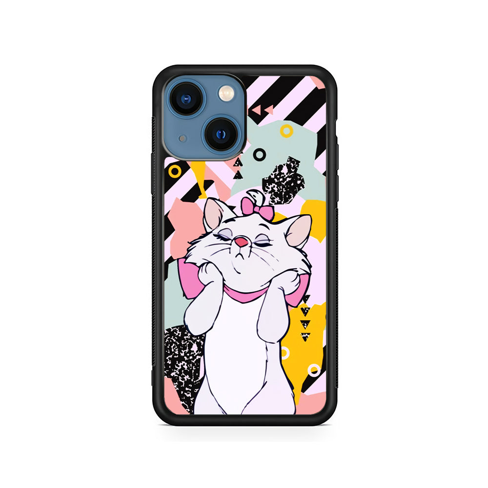 Cat Lovely Touch iPhone 15 Case