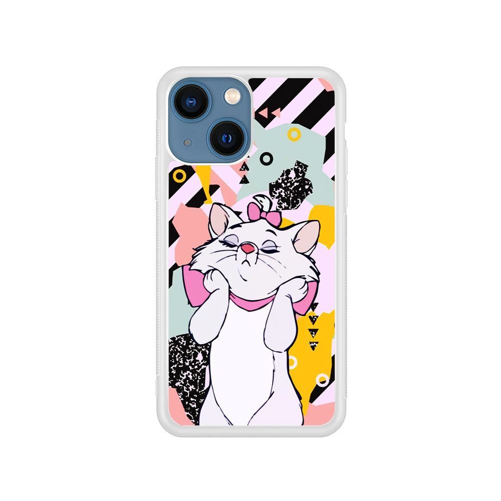 Cat Lovely Touch iPhone 15 Case