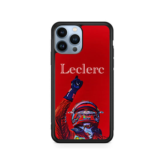Charles Leclerc Formula 1 iPhone 15 Pro Case
