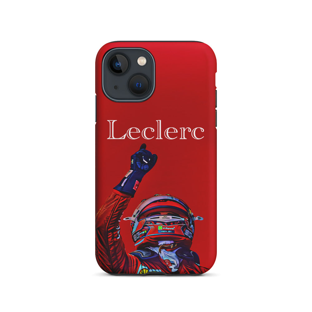 Charles Leclerc Formula 1 iPhone 15 Plus Case