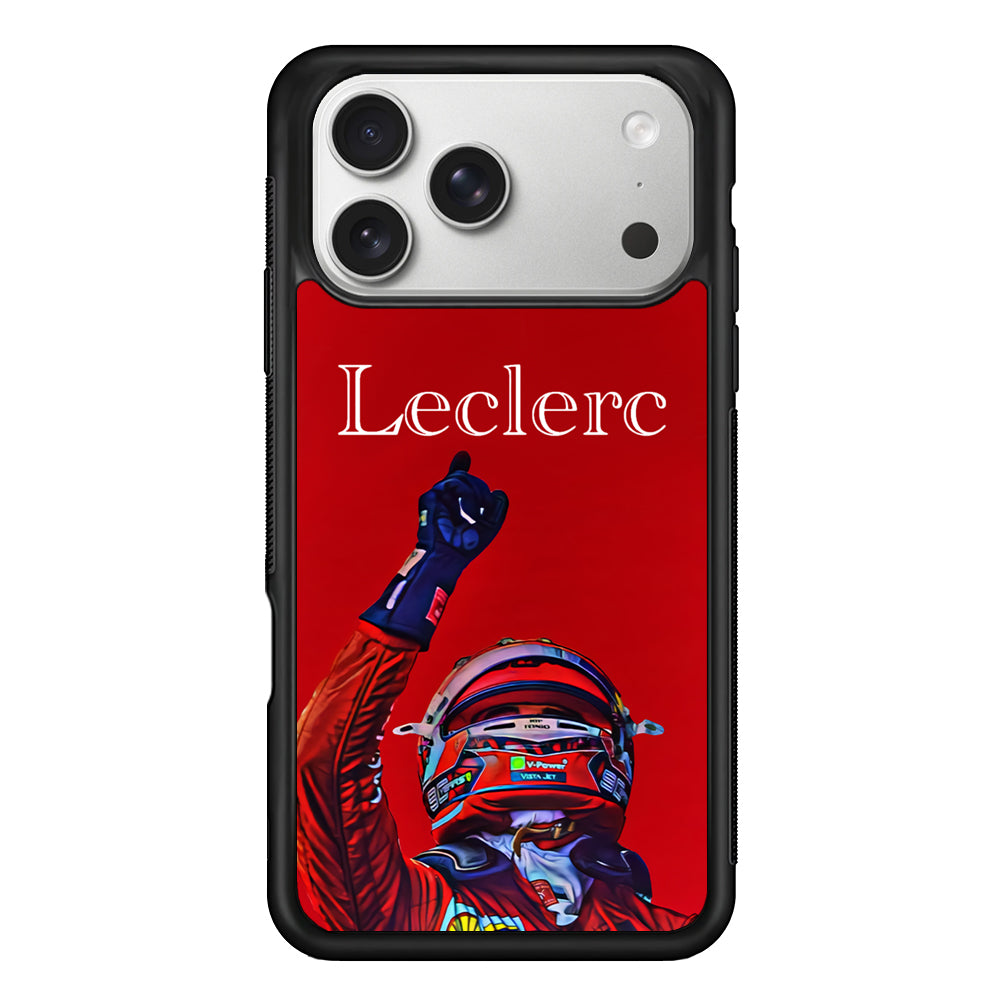Charles Leclerc Formula 1 iPhone 17 Pro Max Case