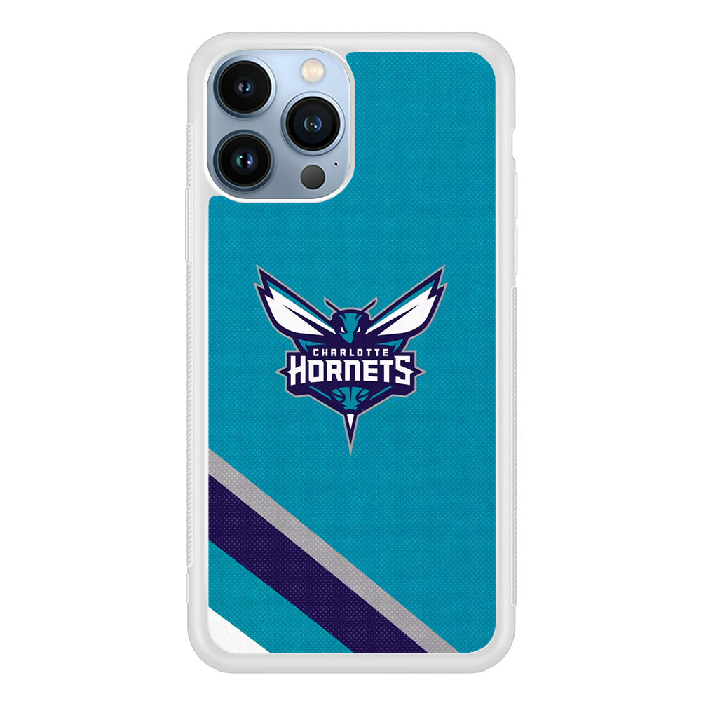 Charlotte Hornets Tosca Stripe iPhone 13 Pro Max Case