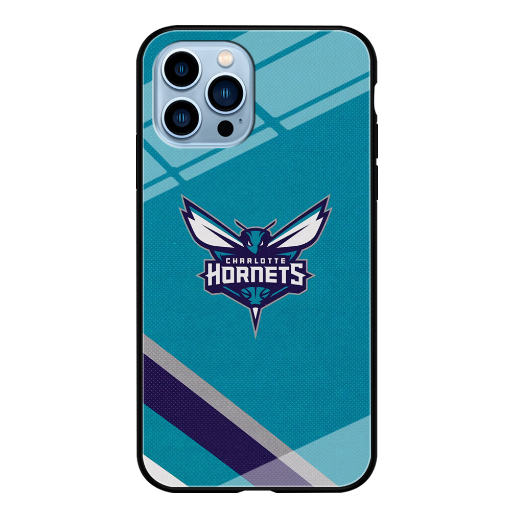 Charlotte Hornets Tosca Stripe iPhone 13 Pro Max Case