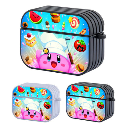 Chef Kirby Cute Kawaii Apple Airpods Pro Case
