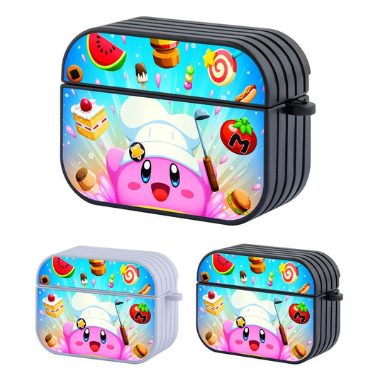 Chef Kirby Cute Kawaii Apple Airpods Pro Case