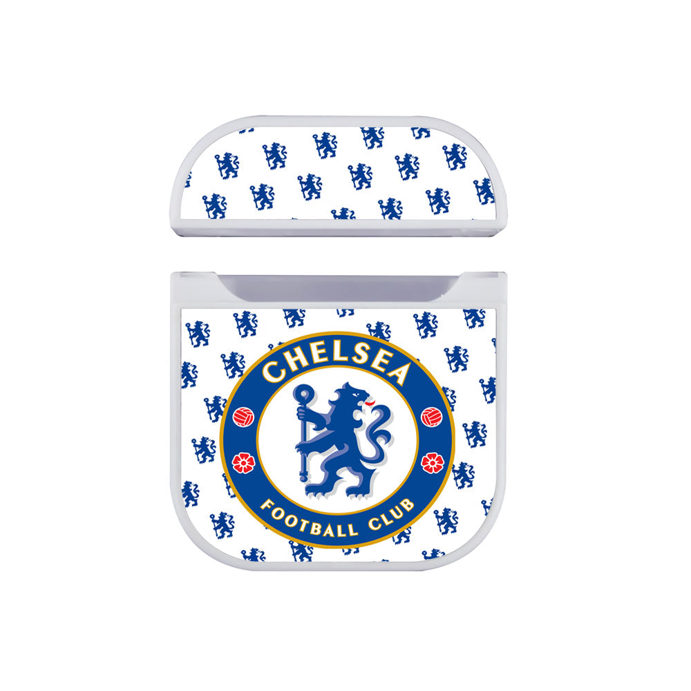 Chelsea Icon And Logo Apple Airpods Case White