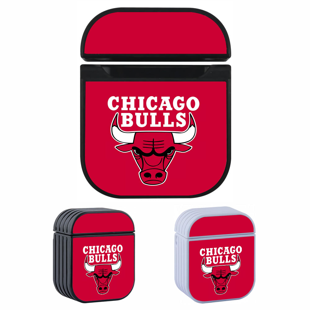 Chicago Bulls Logo NBA Aesthetic Apple Airpods Case
