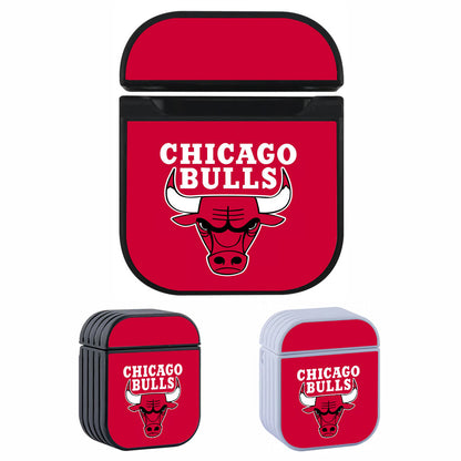 Chicago Bulls Logo NBA Aesthetic Apple Airpods Case