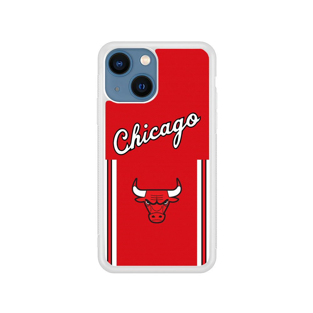 Chicago Bulls Red Champion iPhone 15 Plus Case