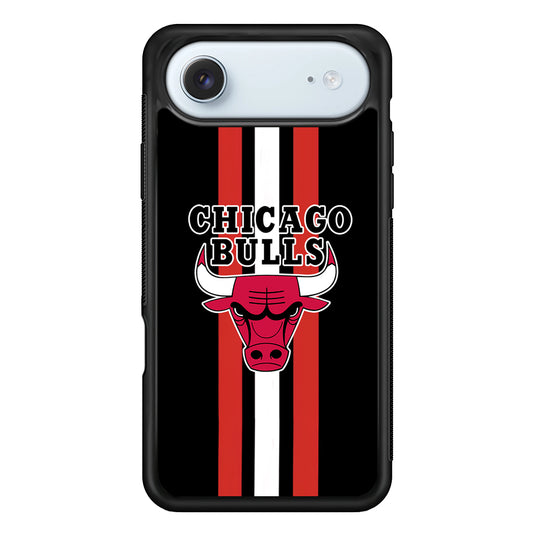 Chicago Bulls Stripe And Emblem iPhone 17 Air Case