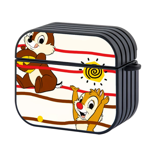 Chip And Dale In Summer Apple Airpods 4 Case