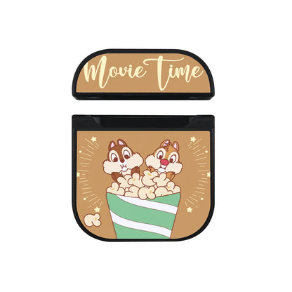 Chip And Dale Movie Time Apple Airpods Case Black