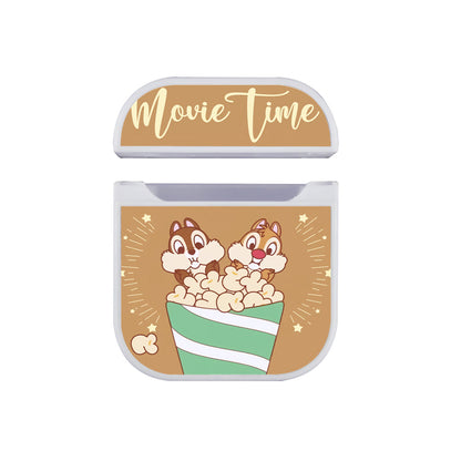 Chip And Dale Movie Time Apple Airpods Case White