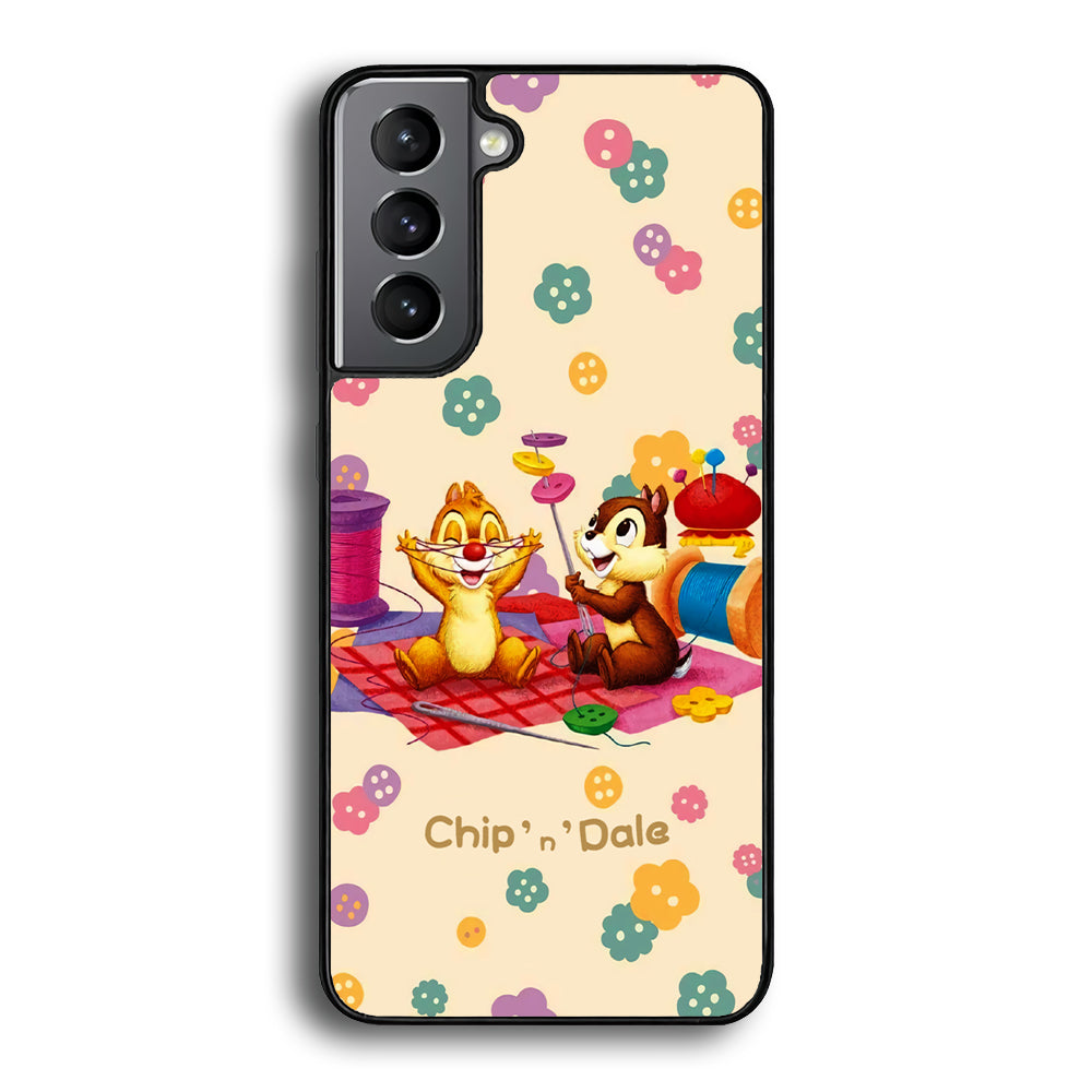 Chip N Dale Play with Yarn Samsung Galaxy A16 Case - Carneyforia