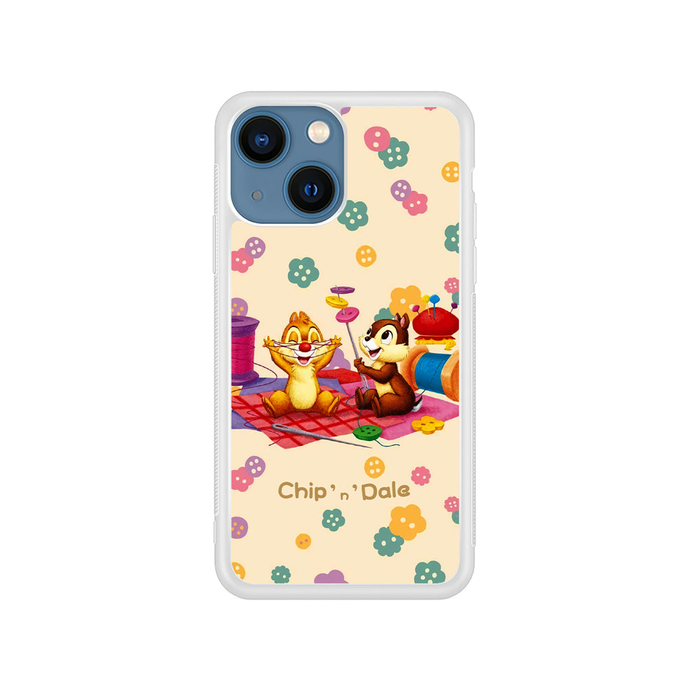 Chip N Dale Play with Yarn iPhone 15 Case