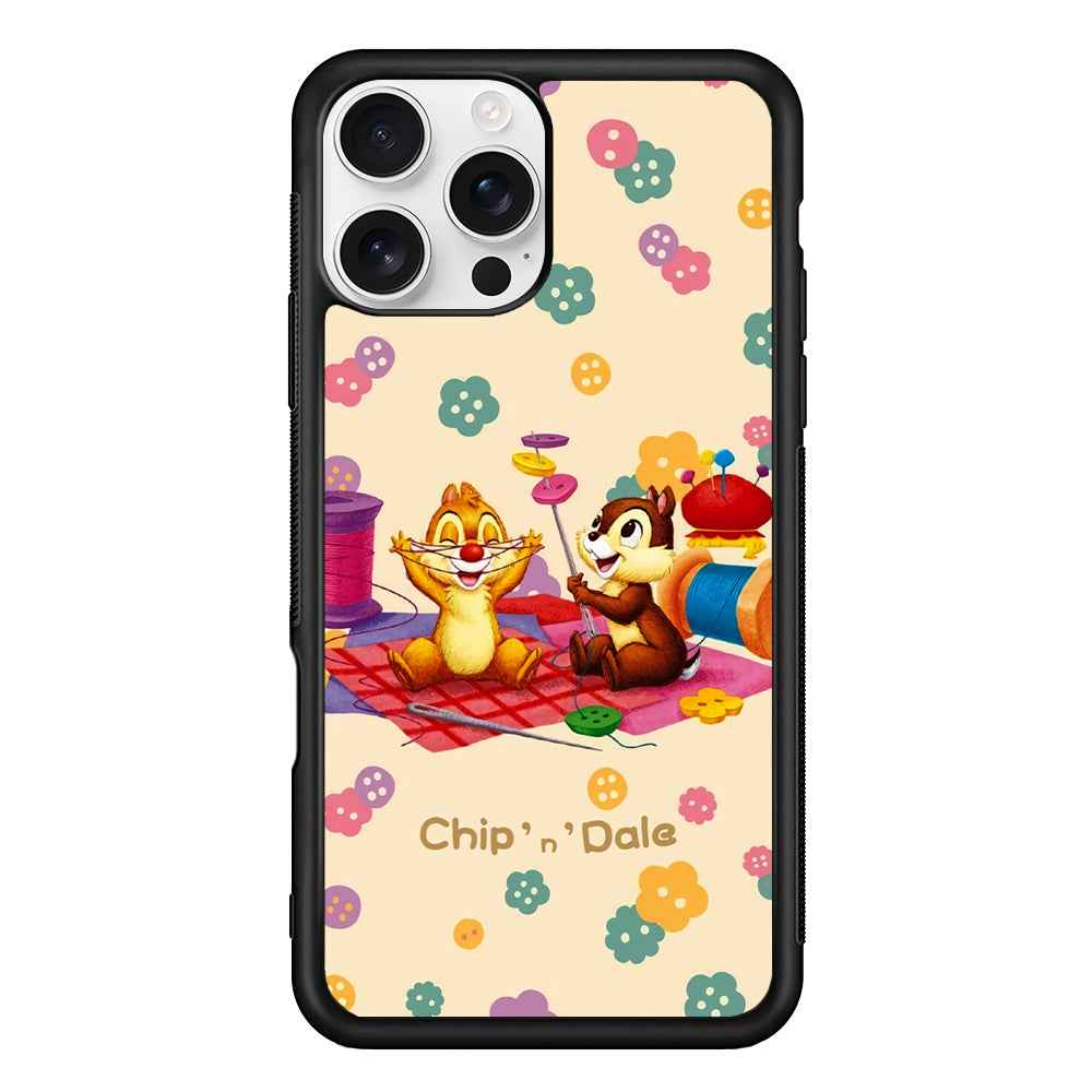 Chip N Dale Play with Yarn iPhone 16 Pro Case