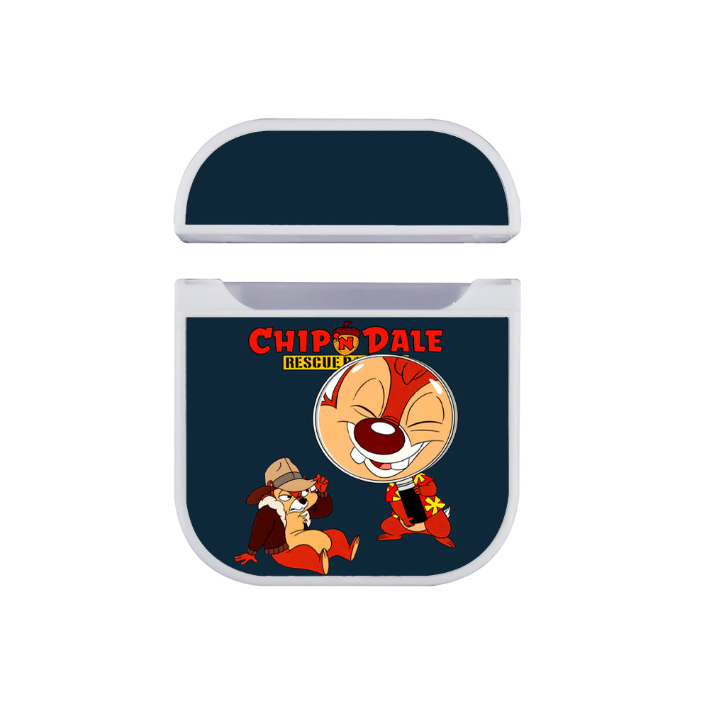 Chip N Dale Rescue Ranges Navy Apple Airpods Case White