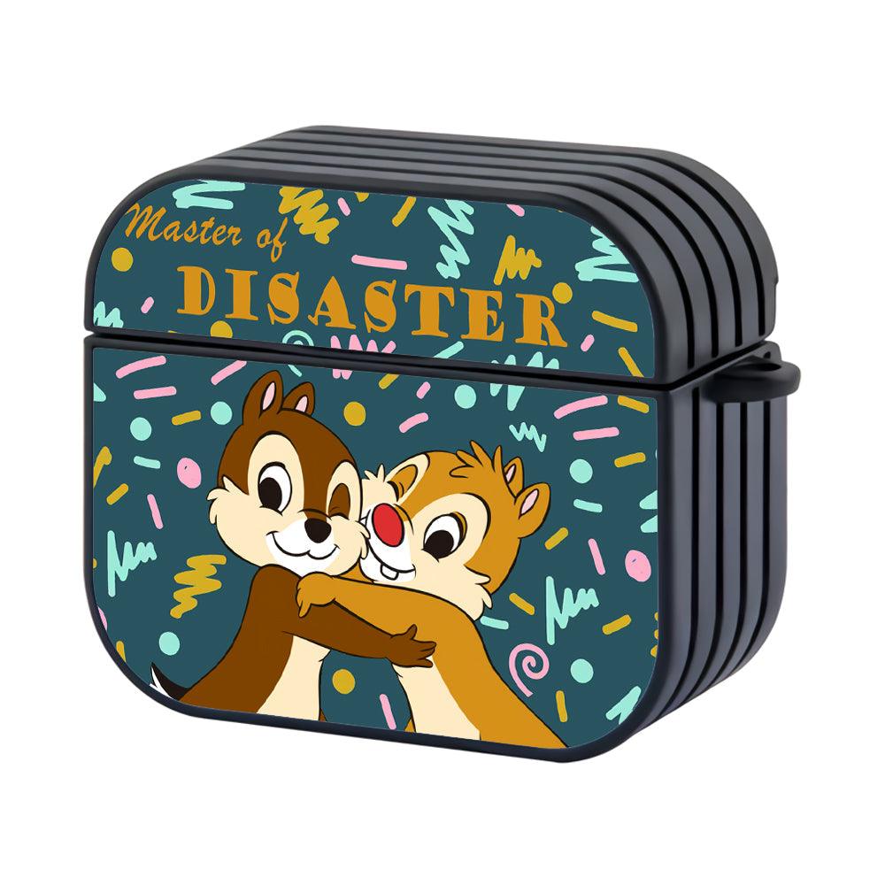 Chip and Dale Duo Disaster Apple Airpods 4 Case Black