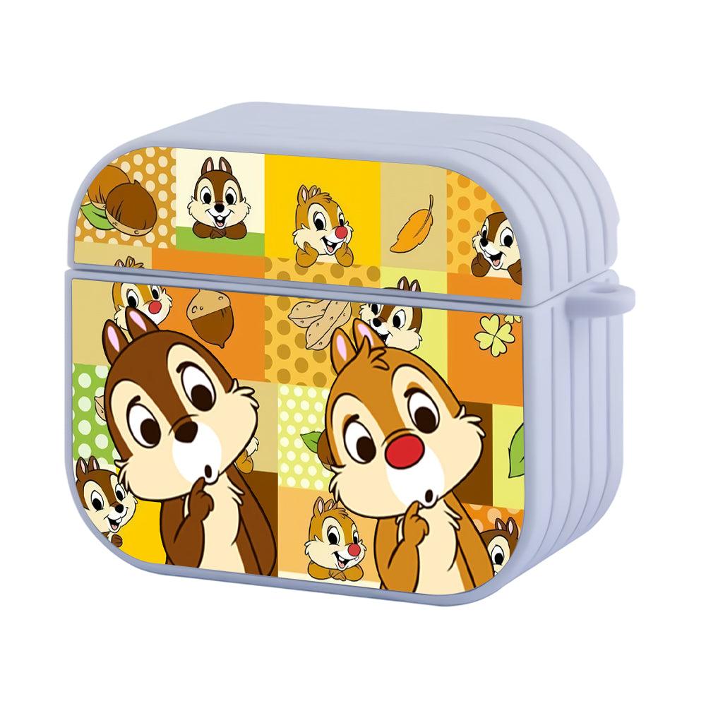 Chip and Dale Receive Material Apple Airpods 4 Case White