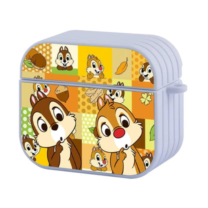 Chip and Dale Receive Material Apple Airpods 4 Case White
