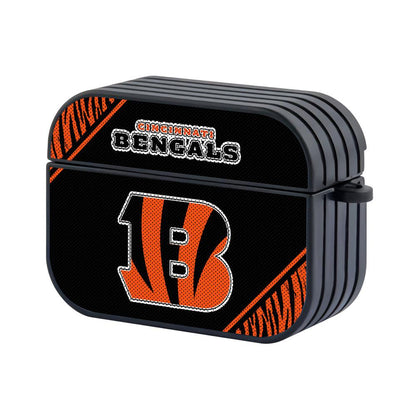 Cincinnati Bengals NFL Suit of Prideness Apple Airpods Pro Case Black