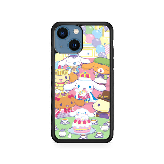 Cinnamoroll Birthday Party iPhone 15 Plus Case