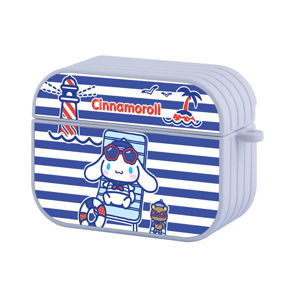 Cinnamoroll Bright Sun and The Blue Sea Apple Airpods Pro 2 Case White