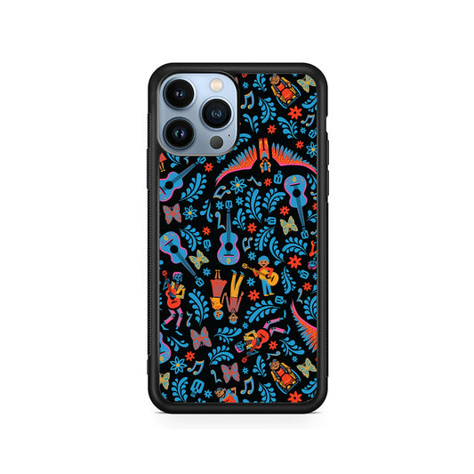 Coco Pattern Aesthetic iPhone 15 Pro Max Case