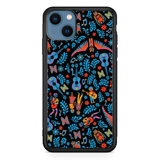 Coco Pattern Aesthetic iPhone 14 Plus Case - Carneyforia