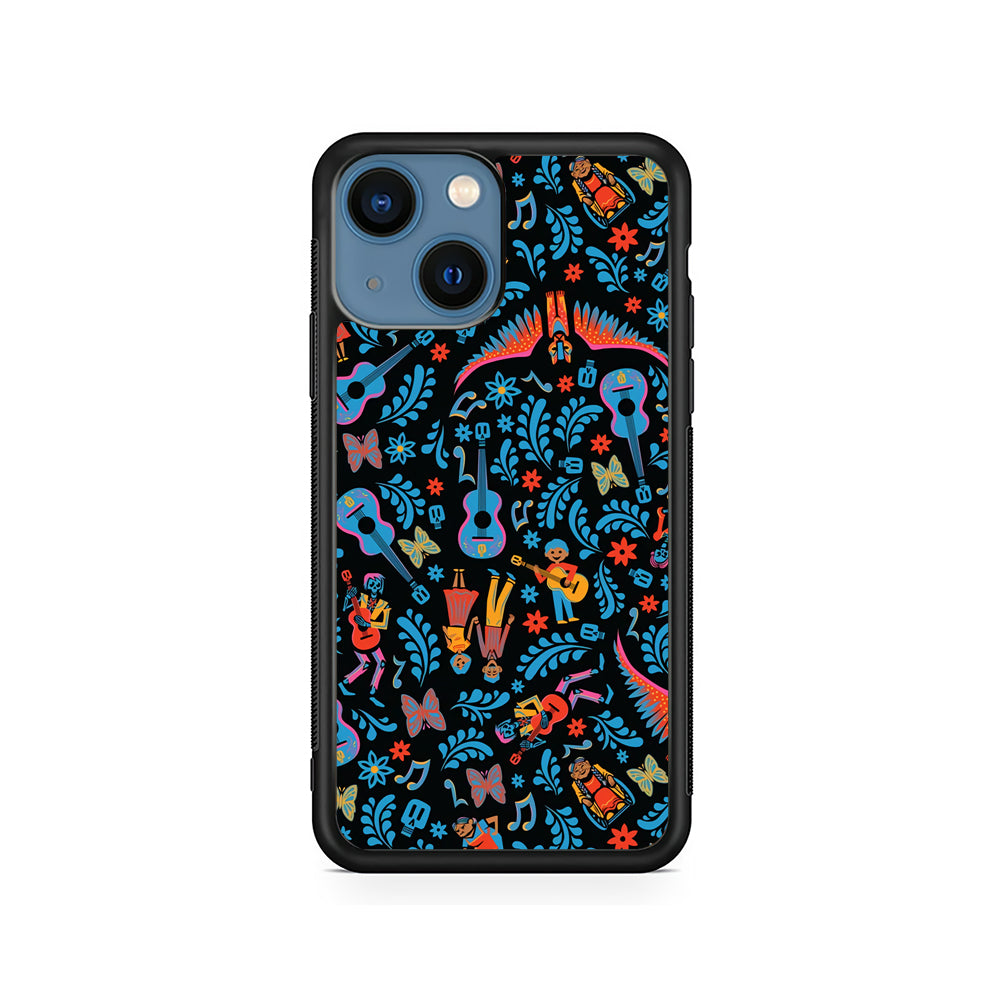 Coco Pattern Aesthetic iPhone 15 Plus Case