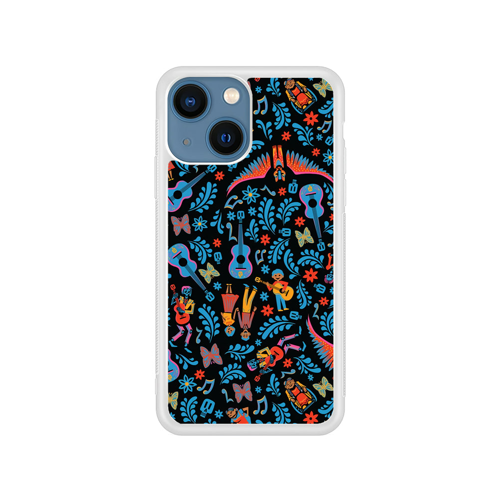 Coco Pattern Aesthetic iPhone 15 Case