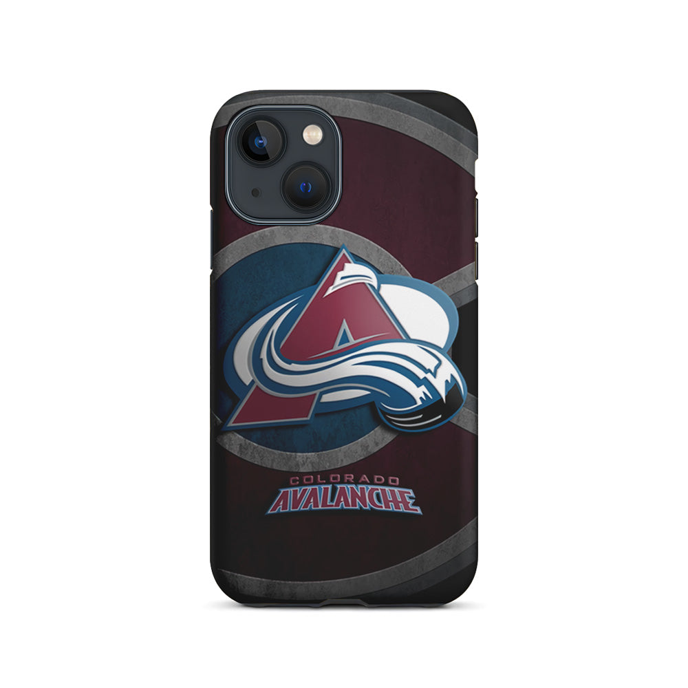 Colorado Avalanche Hockey Team iPhone 15 Case