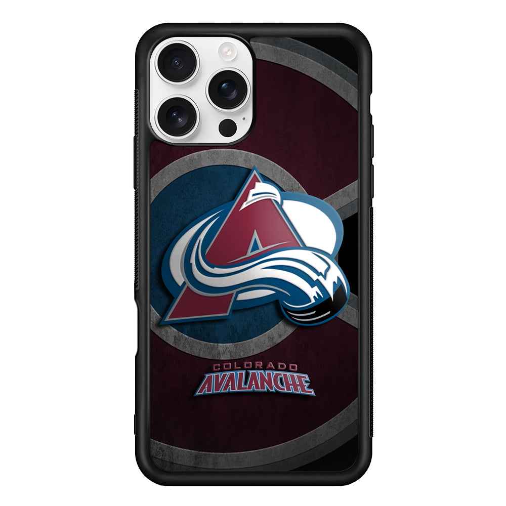 Colorado Avalanche Hockey Team iPhone 16 Pro Case