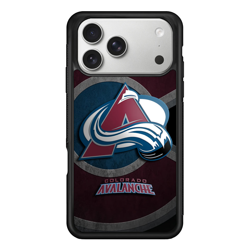 Colorado Avalanche Hockey Team iPhone 17 Pro Max Case