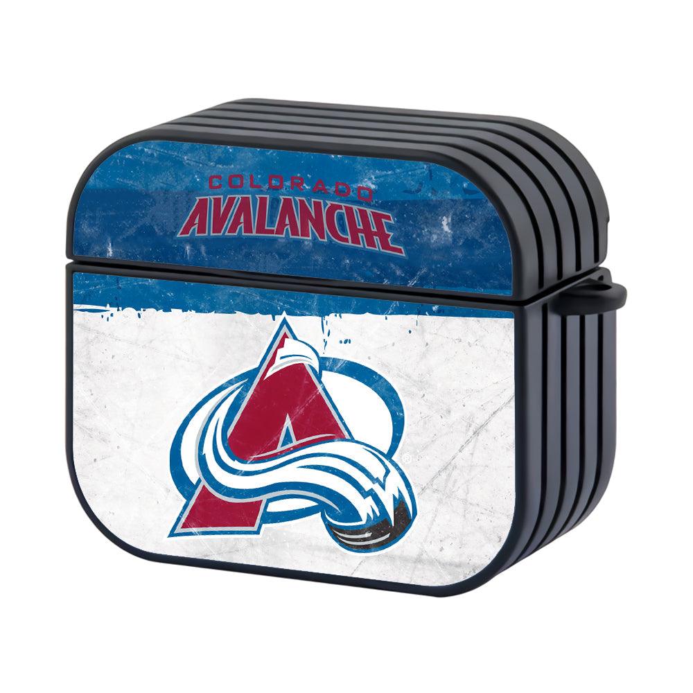 Colorado Avalanche NHL Ice of Ocean Apple Airpods 4 Case Black