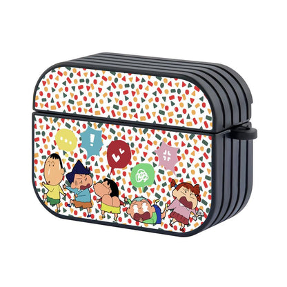 Crayon Shinchan Outdoor Pleasure Apple Airpods Pro 2 Case Black