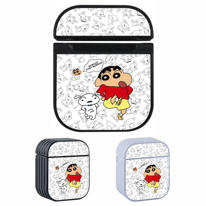 Crayon Shinchan Workout Every Morning Apple Airpods Case