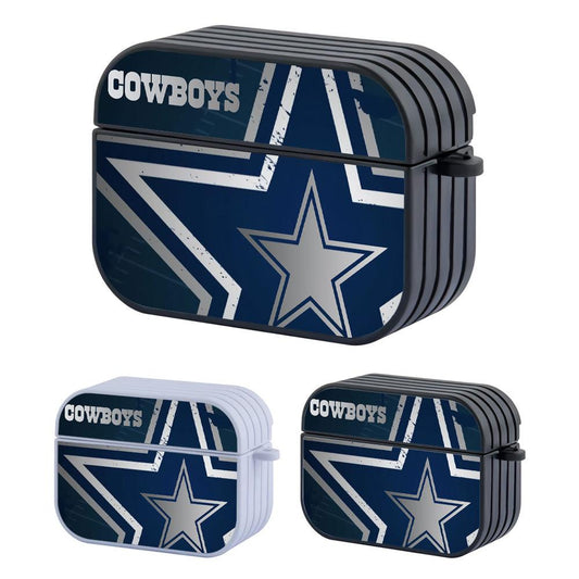 Dallas Cowboys NFL Layered Bright Star Apple Airpods Pro Case
