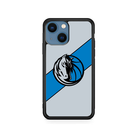 Dallas Mavericks Stripe Blue iPhone 14 Plus Case - Carneyforia