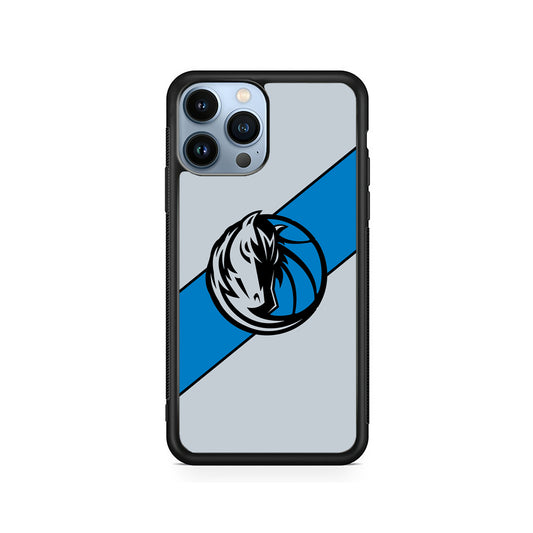Dallas Mavericks Stripe Blue iPhone 15 Pro Max Case
